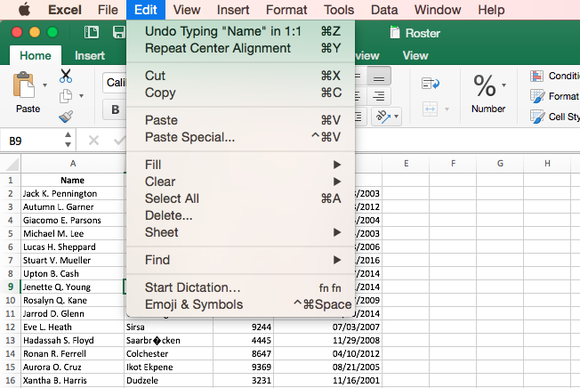 Quick analysis tool in excel 2016 for mac